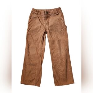 Carhartt Pants Youth 6 Brown Carpenter BN8311-B Adjustable Waist Kids